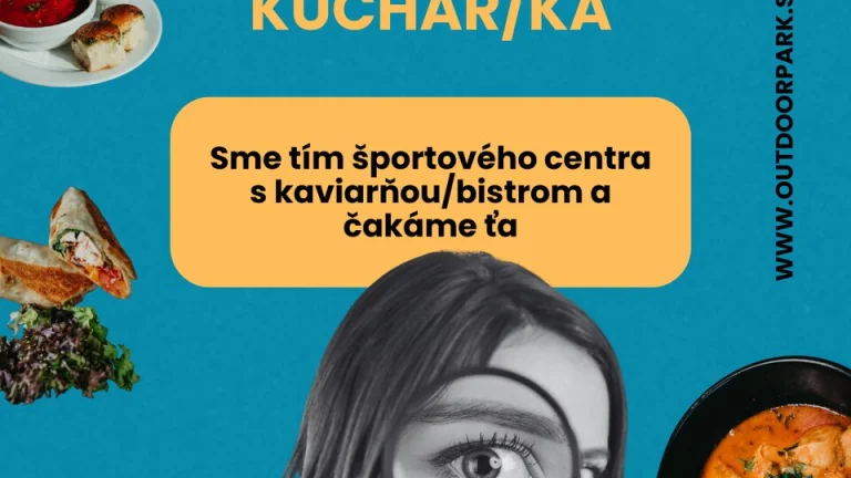 Hľadáme kuchárku alebo kuchára - TPP alebo brigáda.