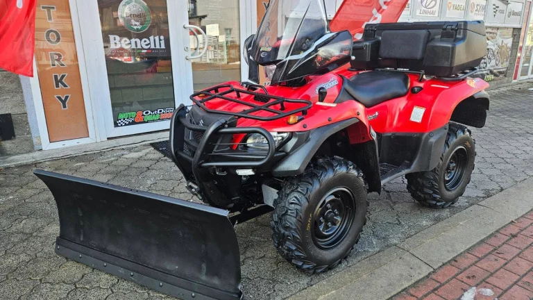 Suzuki KingQuad 750 Axi, kryt podvozku,kufr, plexi,radlice, DPH