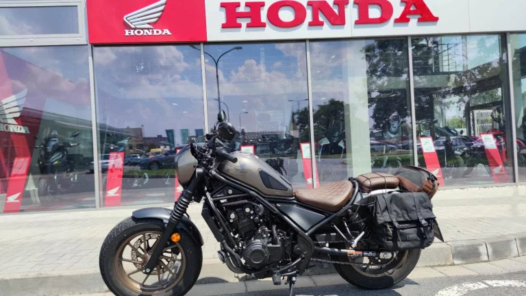 Honda CMX 500Rebel S + zavazadla