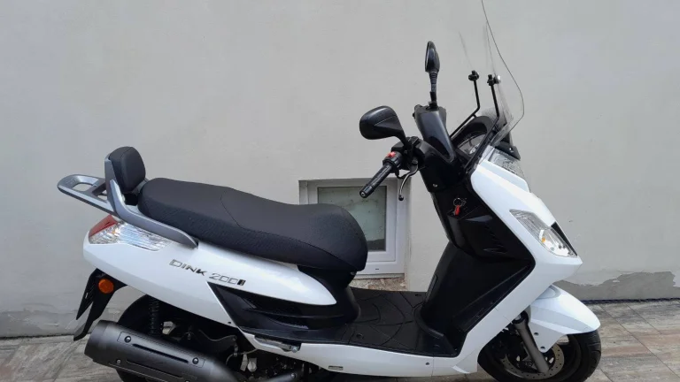 Kymco Dink 200i, pouze 10tis.km, perfektní stav, CZ doklady