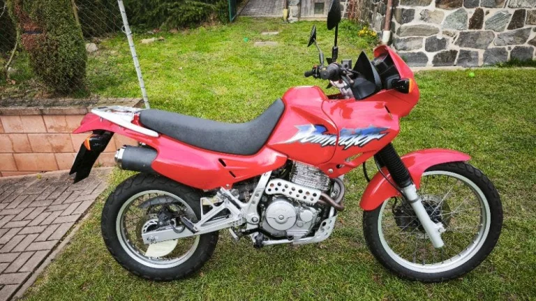 Honda NX 650 Dominator (2001) najeto 1311km, po servisu, CZ doklady