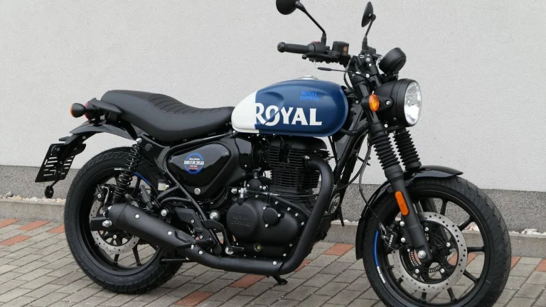 Royal Enfield HNTR 350 Rebel Blue ( odpočet DPH ) | Nový motocykl