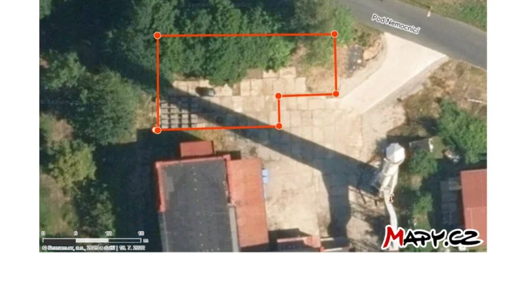 Venkovní plocha 500m2