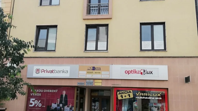 Kancelárie v Nitre pešia zóna.