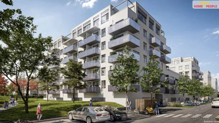Byt 2+kk 45,1 m² v projektu Malý Háj, dům G4