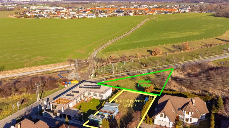 Prodej pozemku k bydlení, 1785 m², Jesenice, ul. Jasmínová