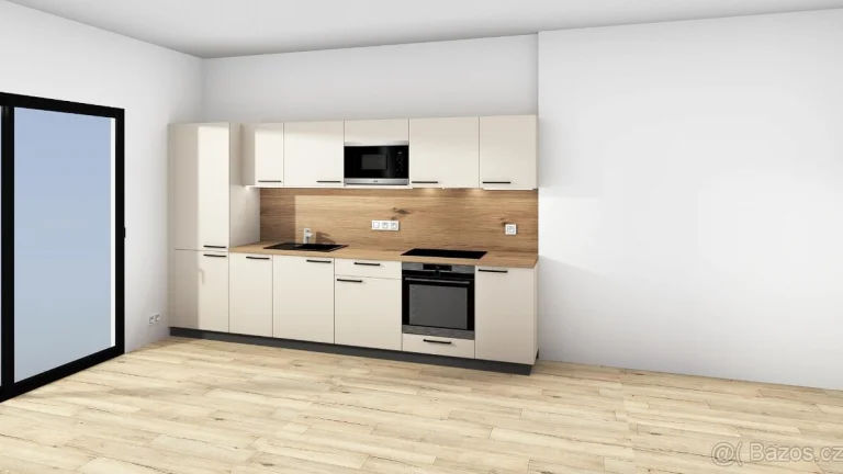 Pronájem bytu 1+kk 38 m²+15m zahrádka,V Třešňovce, Praha 9