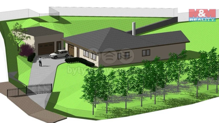 Prodej stavební parcely, 2482 m² s povolením, Ostrava
