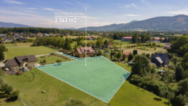 Prodej pozemku k bydlení, 2743 m², Třinec