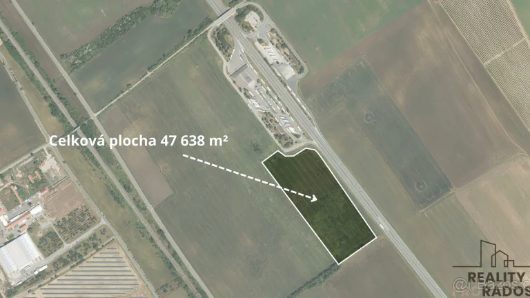 Orná půda v katastru obce Ladná, okres Břeclav