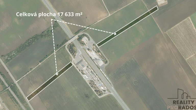 Orná půda v katastru obce Ladná, okres Břeclav