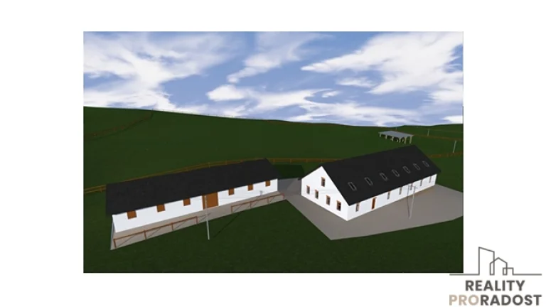 Prodej dvou stavebních pozemků s rozsáhlými pozemky, Krhová