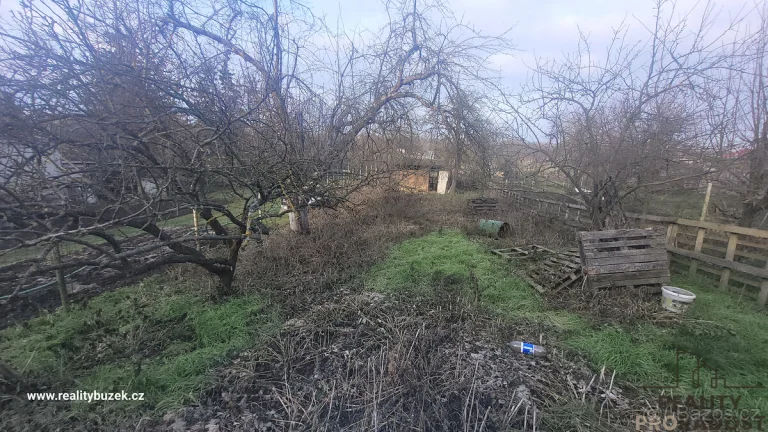 Prodej zahrady-Stříbrnice