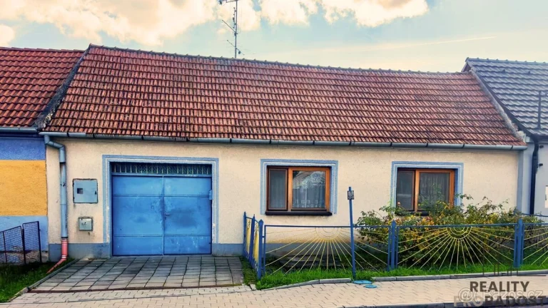 Prodej rodinného domu 2+1 v Načeraticích u Znojma