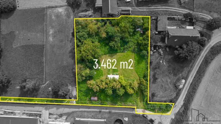 Prodej pozemku pro bydlení, 3 462 m2, okraj obce, Podolí u B
