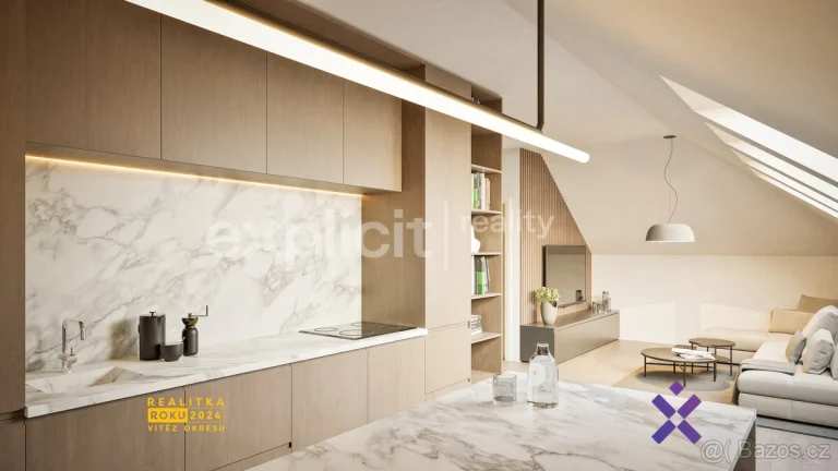 Prodej bytu 3+kk, 59 m2; Hostovlice, ev.č. 02212-1