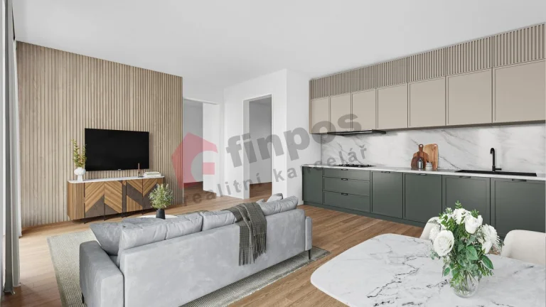 Prodej bytu 2+kk 49 m2 ve Ždánicích, okres Hodonín