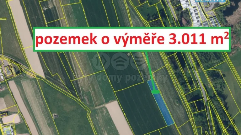 Prodej pole, 3011 m², Police nad Metují