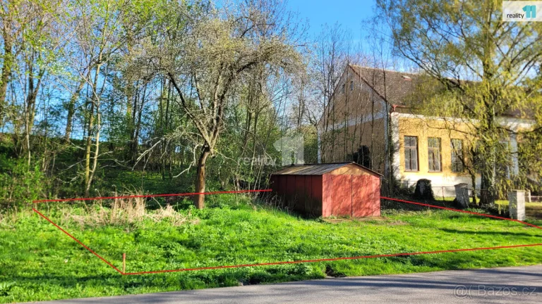 Prodej, pozemek s garáží, 274 m2, Poboří