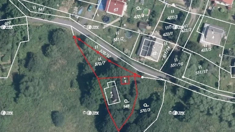 Prodej pozemku v Krušných horách 685m2
