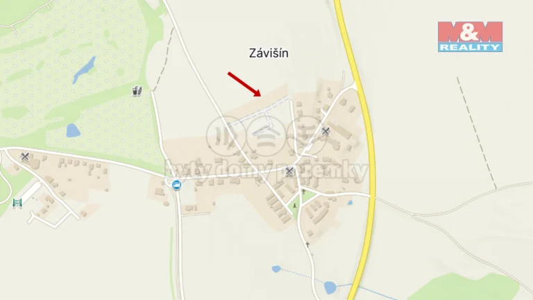 Prodej pozemku k bydlení v Zádubu-Závišíně