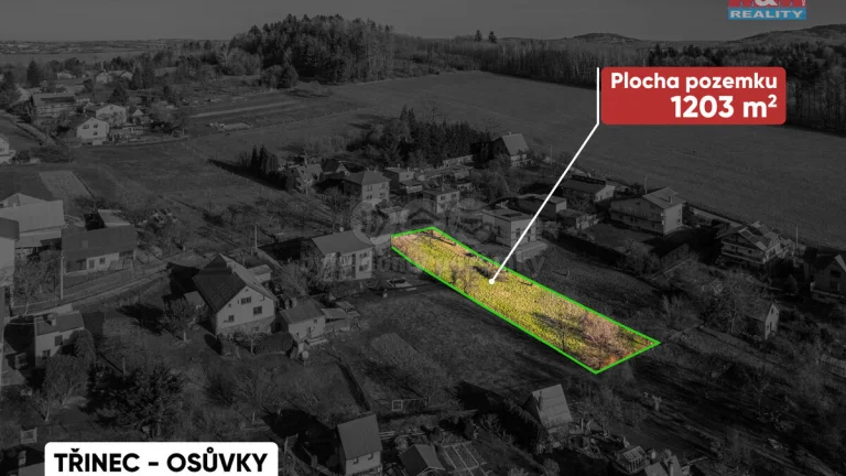 Prodej pozemku k bydlení, 1203 m², Třinec