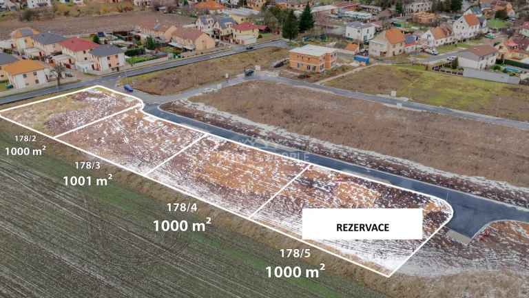 Prodej stavebního pozemku Mírovice - Veleň
