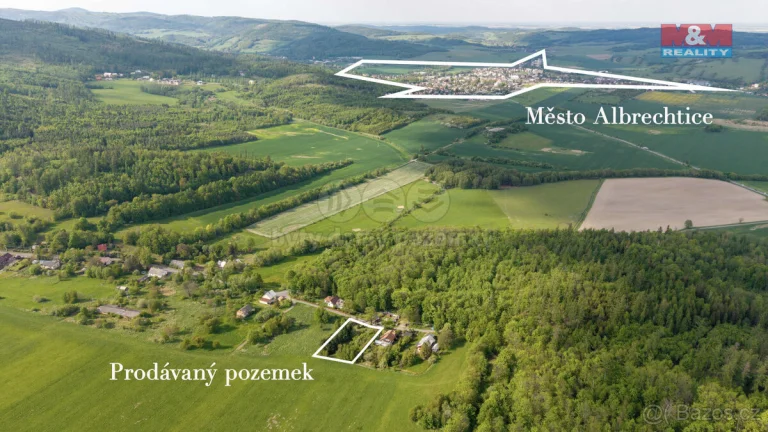 Prodej pozemku k bydlení, 2486 m², Město Albrechtice