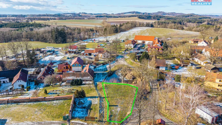 Prodej pozemku k bydlení, 613 m², Chotoviny
