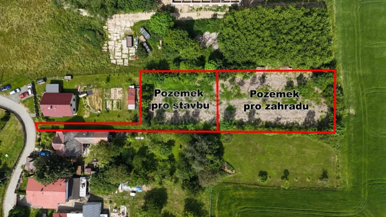 Prodej pozemku k bydlení, 2162 m², Budišovice, ul. Kanihursk