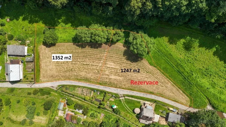 Prodej stavebního pozemku v Hrdlořezích u Mladé Boleslavi