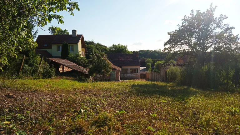 Prodej stavebního pozemku se starším RD Rašovice