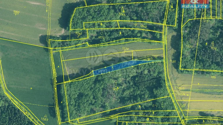 Prodej lesa, 2078 m², Skály