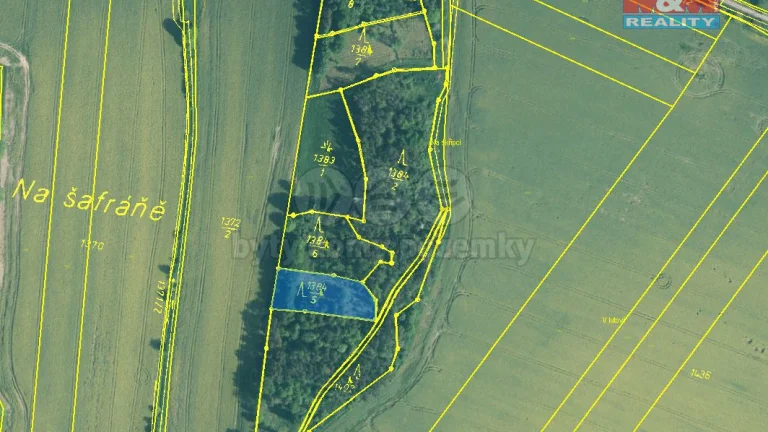 Prodej lesa, 2080 m², Skály