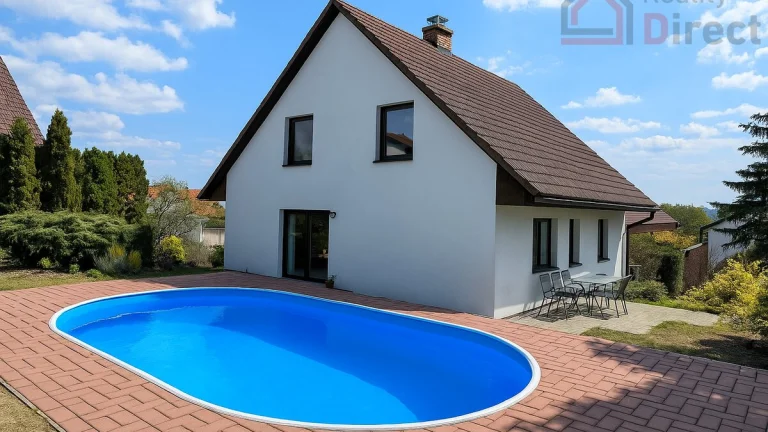 Prostorný rodinný dům 5+1 se zahradou, terasou a bazénem – D
