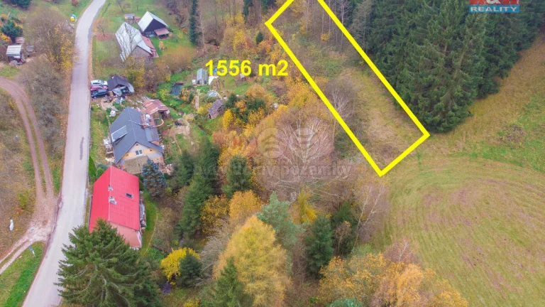 Prodej zahrady, 1556 m², Vidochov