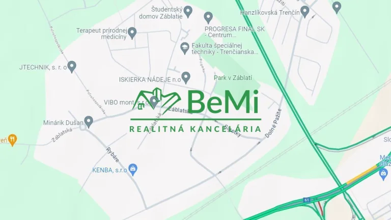 Pozemok na predaj Trenčín, Záblatie