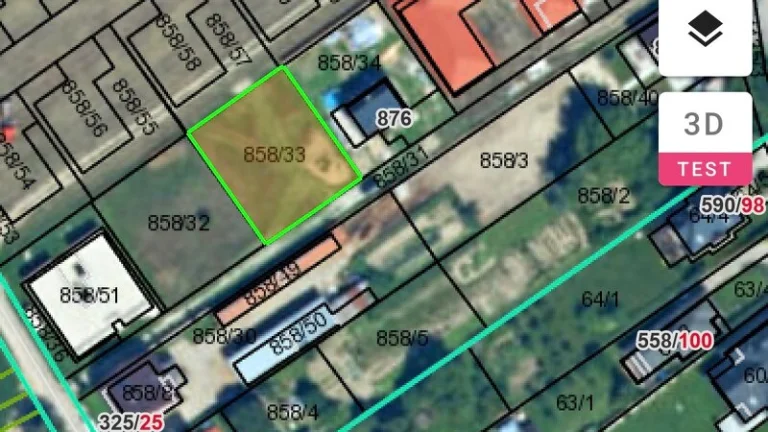 Stavebný pozemok Trenčín Záblatie 650m2