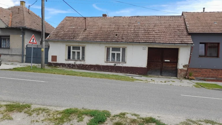 Predaj domu v Hornej Krupej na veľkom pozemku.