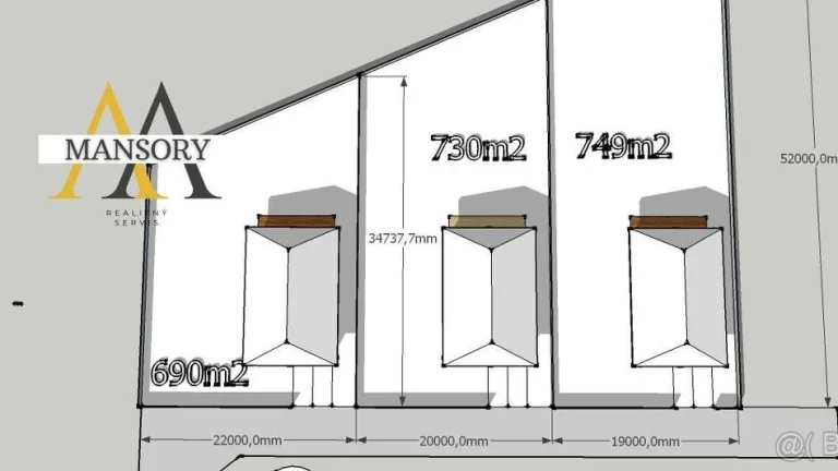 NA predaj - Pozemok vhodný pre rodinný dom o výmere 690m2