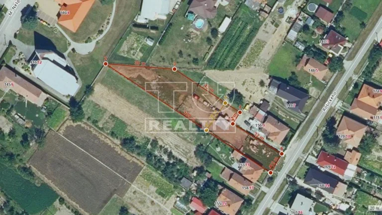 Na predaj stavený pozemok v obci Práznovce s rozlohou...