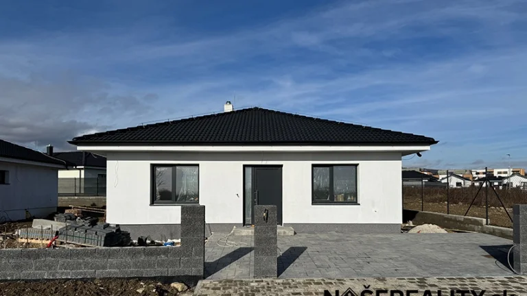 Novostavba samostatne stojaceho 4 izb. bungalovu v Modre