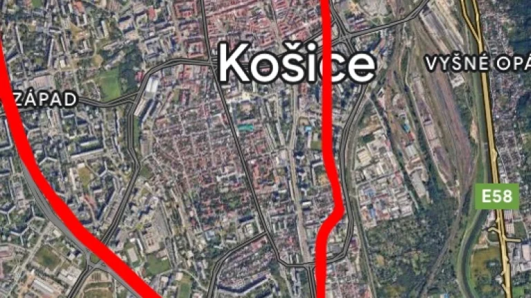 Long term rent 450 - 600€ Juh, Zapid, old town - KOŠICE