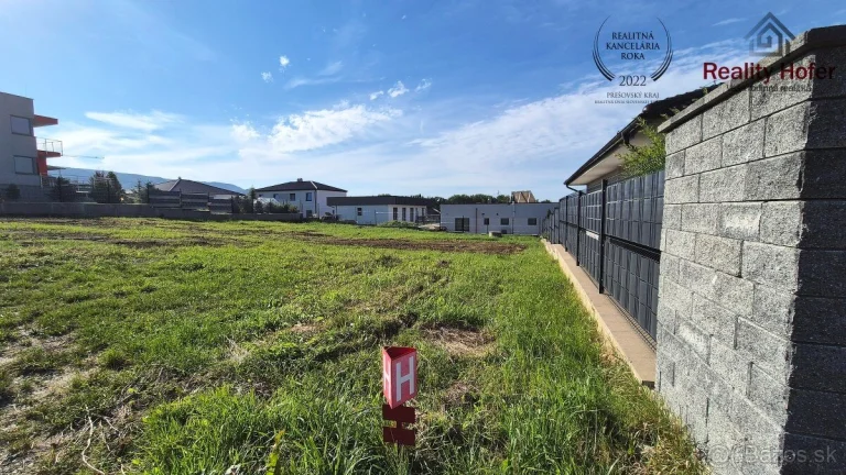 Pozemok na výstavbu RD, 484 m2, Šalgovík, Prešov
