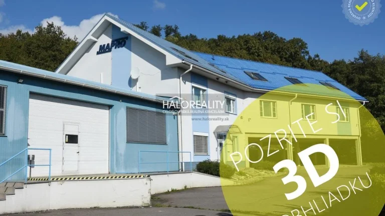 HALO reality - Predaj, výrobný priestor Orovnica - NOVOSTAVB