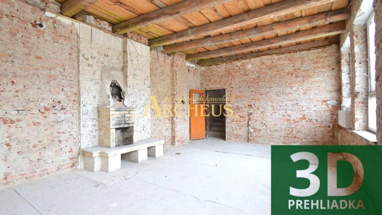 3D / EXKLUZÍVNE / DOM V REKONŠTRUKCII, LEVOČA, ZÁVADA,1000m2