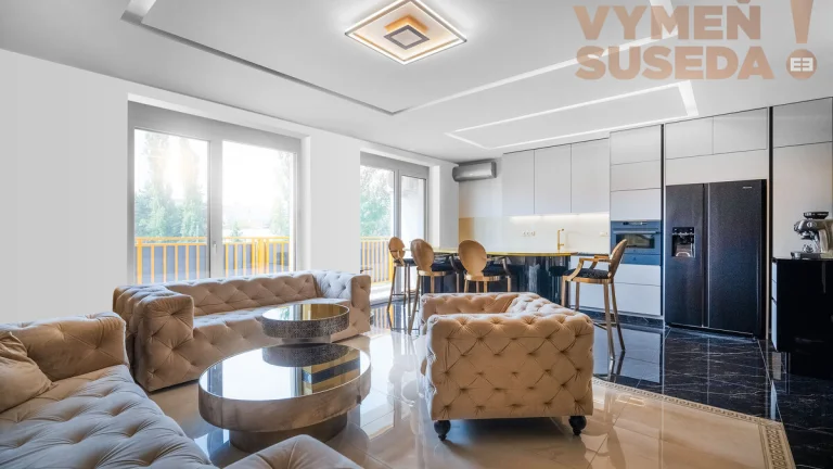 VYMEŇ SUSEDA – VÝNIMOČNÝ, LUXUSNÝ 2,5 IZB. BYT s TERASOU, N