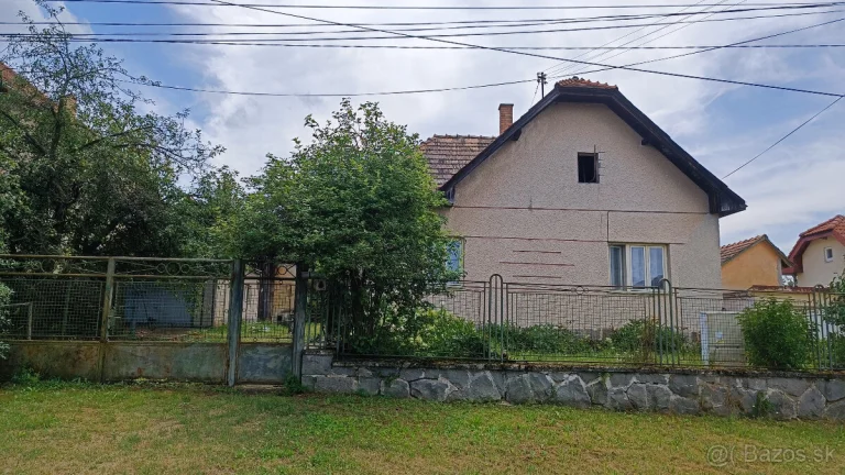 predám rodinný dom v Sáse (k.ú. Zvolen)