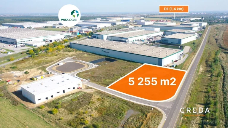 CREDA | predaj priemyselný pozemok s napojením na D1, Senec