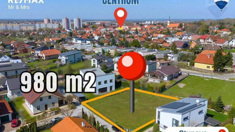VÝNIMOČNÁ PONUKA - Na predaj stavebný pozemok v obci Stupava